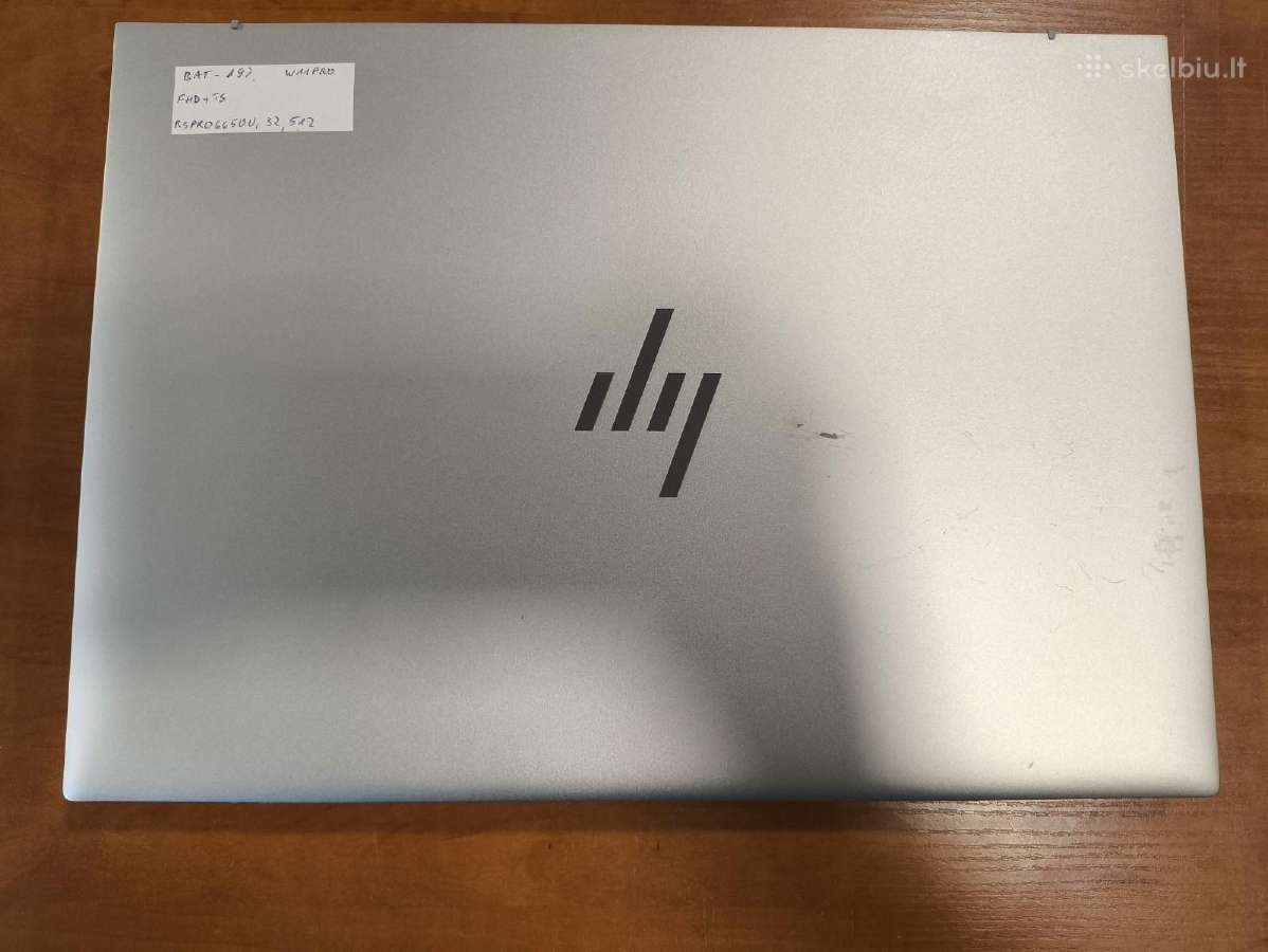 Elite 845 G9 14.0 Touch R5 6650u 32gb 512gb 19% - nuotraukos Nr. 3