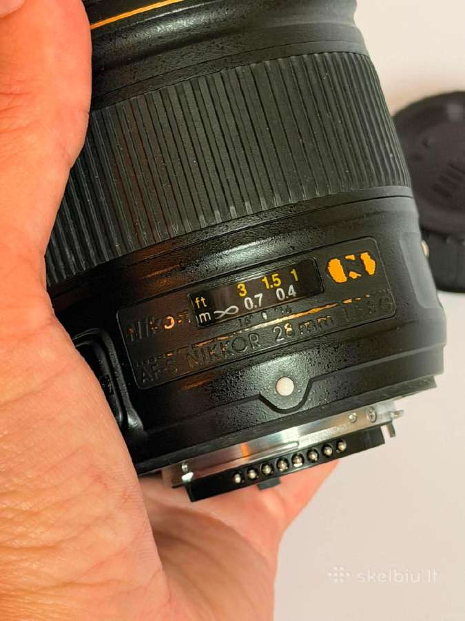Parduodu objektyvą Af-s Nikkor 28mm 1.8 - nuotraukos Nr. 7