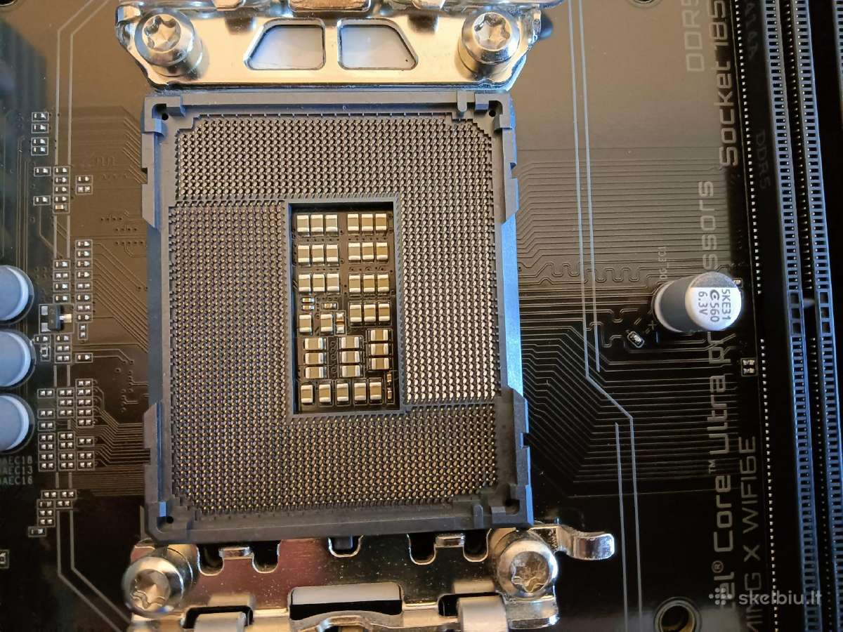 Pagrindinės plokštės b860 ir z890 Lga1851 - nuotraukos Nr. 4