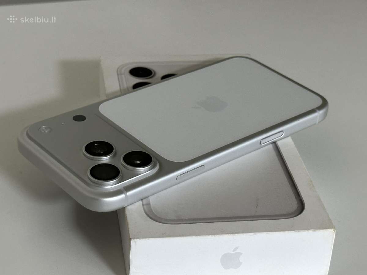 Parduodu iPhone 17 Pro Max Silver 256gb - nuotraukos Nr. 7