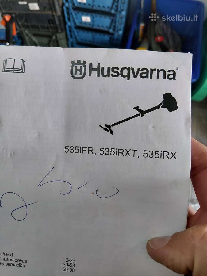 Husqvarna trimerio priedai - nuotraukos Nr. 2