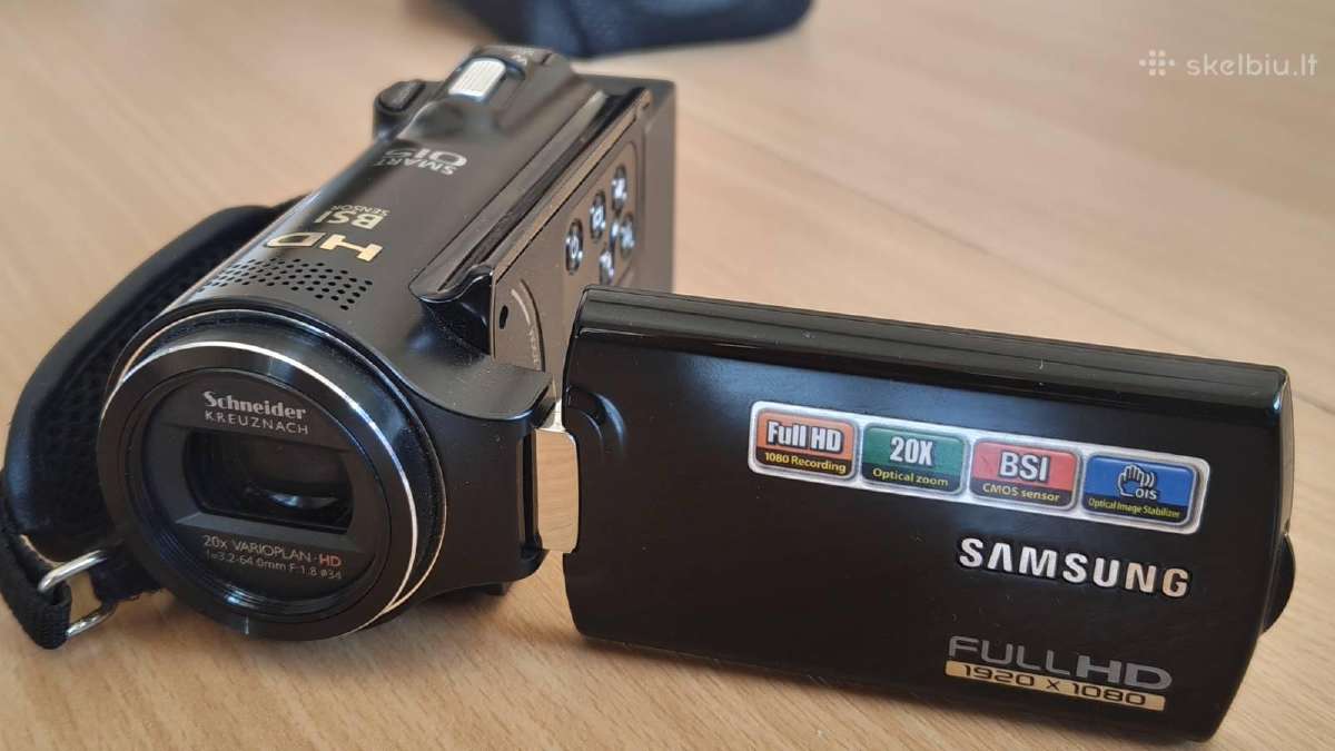 Samsung digital camcorder Hmx-h200bp/xeb - nuotraukos Nr. 3