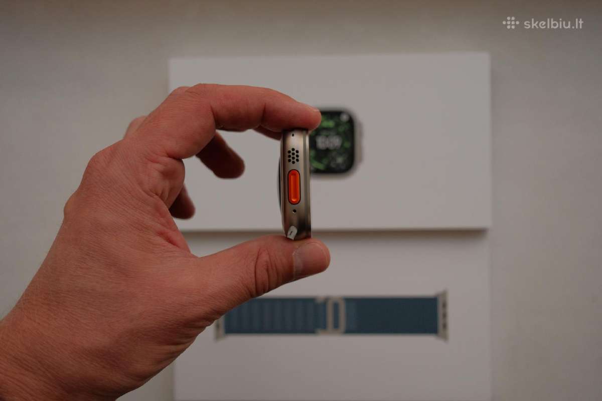 Puikaus stovio Apple Watch Ultra 3 (su garantija) - nuotraukos Nr. 3
