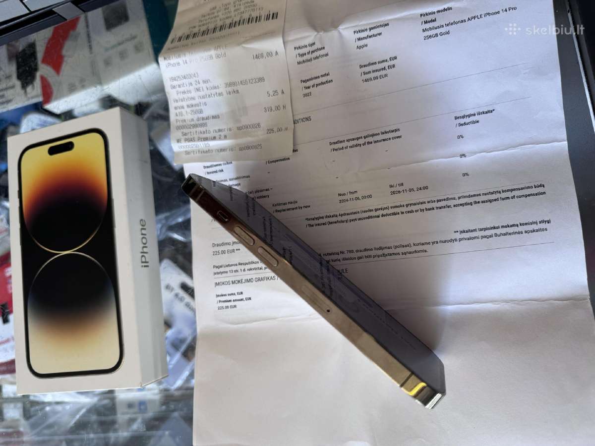 Apple iPhone 14 Pro 256gb pilnai veikiantis tik305 - nuotraukos Nr. 5