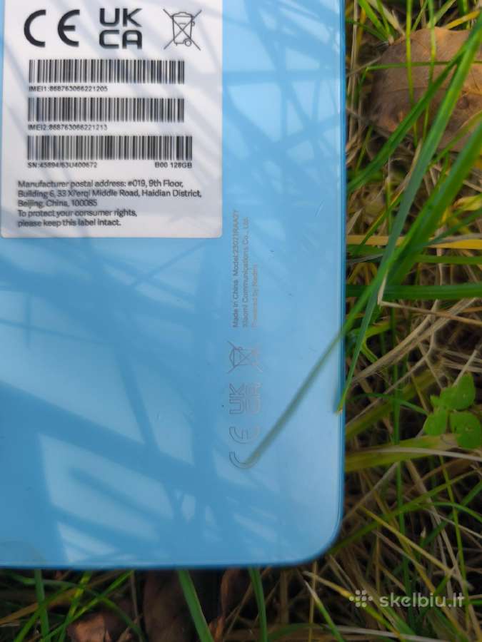 Redmi Note 12 4G be iššviesyklio, ima greitąjį - nuotraukos Nr. 3