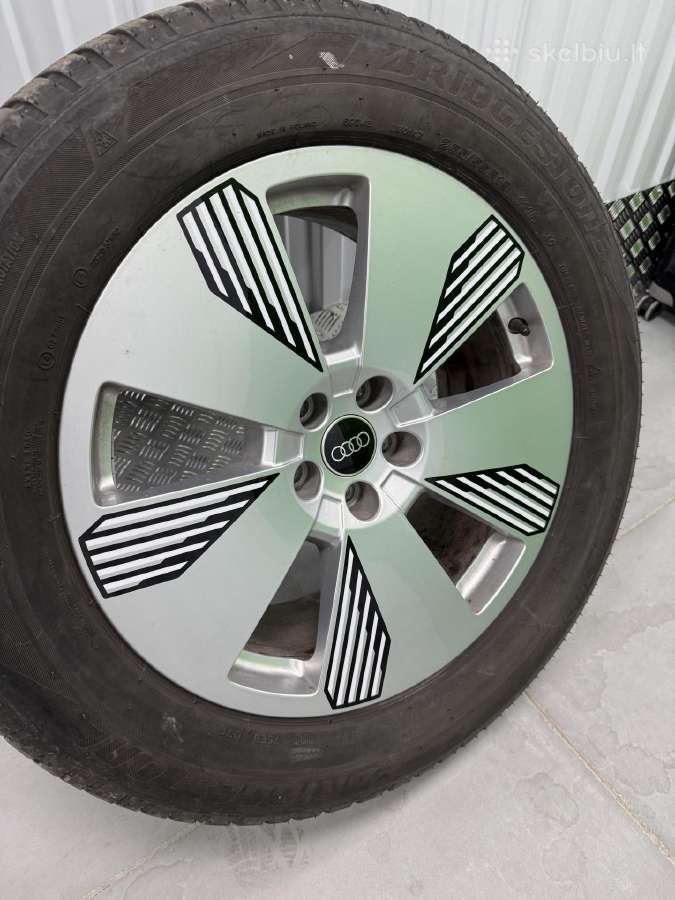Originalūs Audi R19 ratlankiai ir Bridgestone - nuotraukos Nr. 2