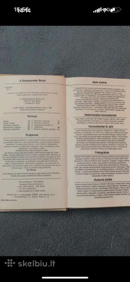 Knyga rotveileris Dzoana bleckmor - nuotraukos Nr. 2