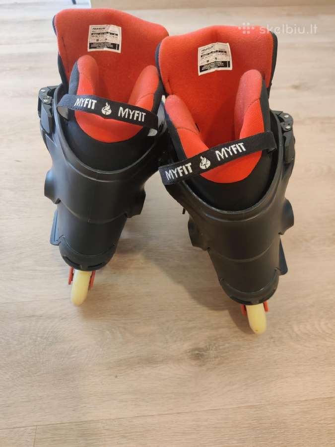 Riedučiai Powerslide Next Black Red 80 48-49 dydis - nuotraukos Nr. 5