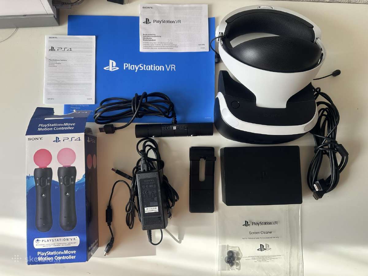 Ps 4 Virtualios Realybes Akiniai Komplektas Nauji - nuotraukos Nr. 6