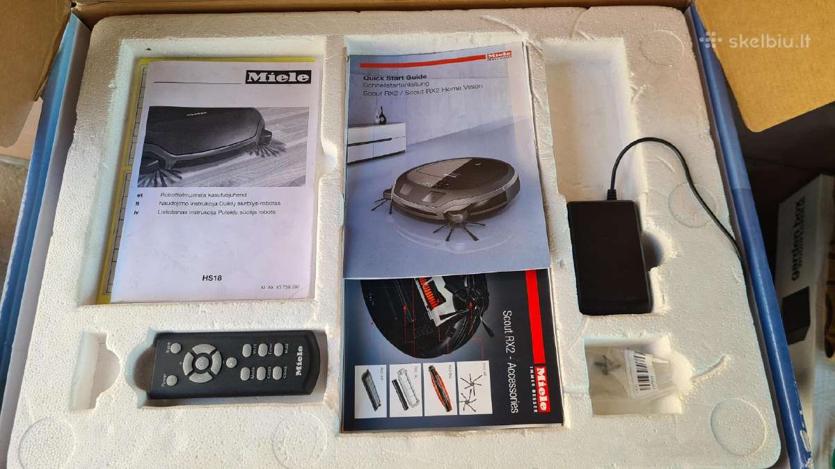 Robotas siurblys Miele Scout Rx2 - nuotraukos Nr. 3