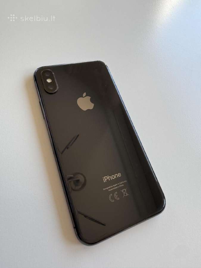 Apple iPhone X Space Grey. - nuotraukos Nr. 2