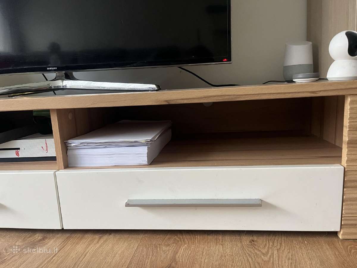 TV staliukas, sekcija svetainės komplektas - nuotraukos Nr. 8