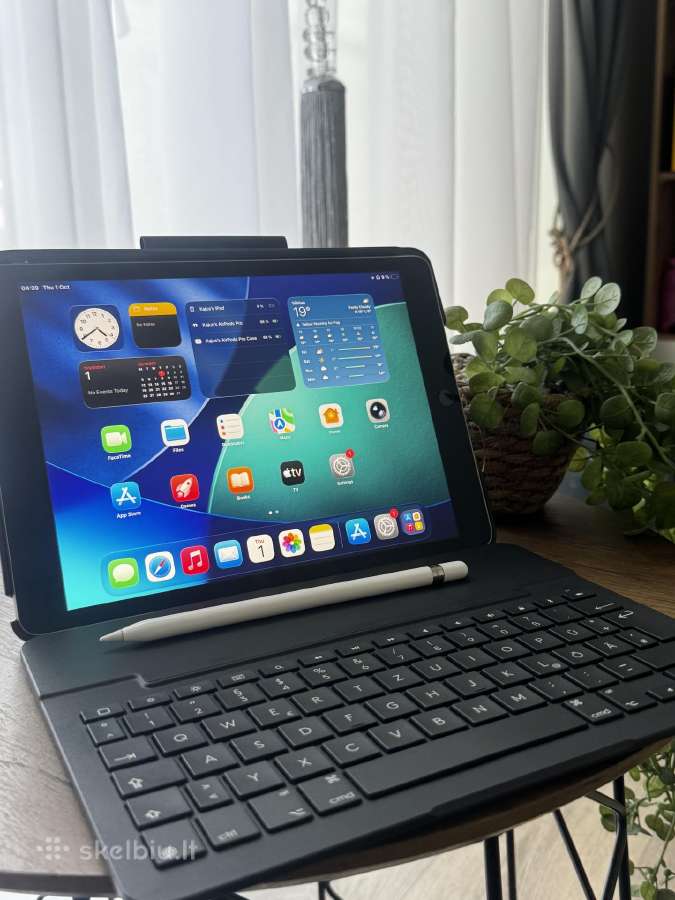 iPad 9th Gen 64gb + Logitech klaviatūra / Pencil - nuotraukos Nr. 4