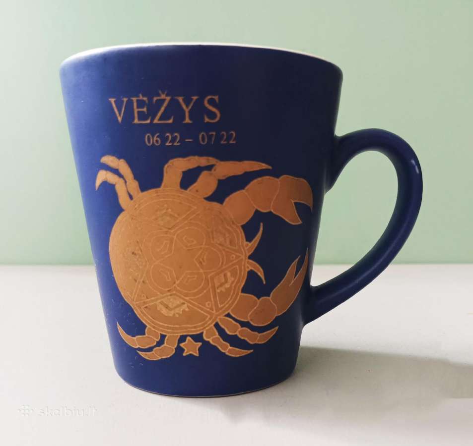 Puodelis, 300ml, Zodiakas Vėžys - nuotraukos Nr. 2