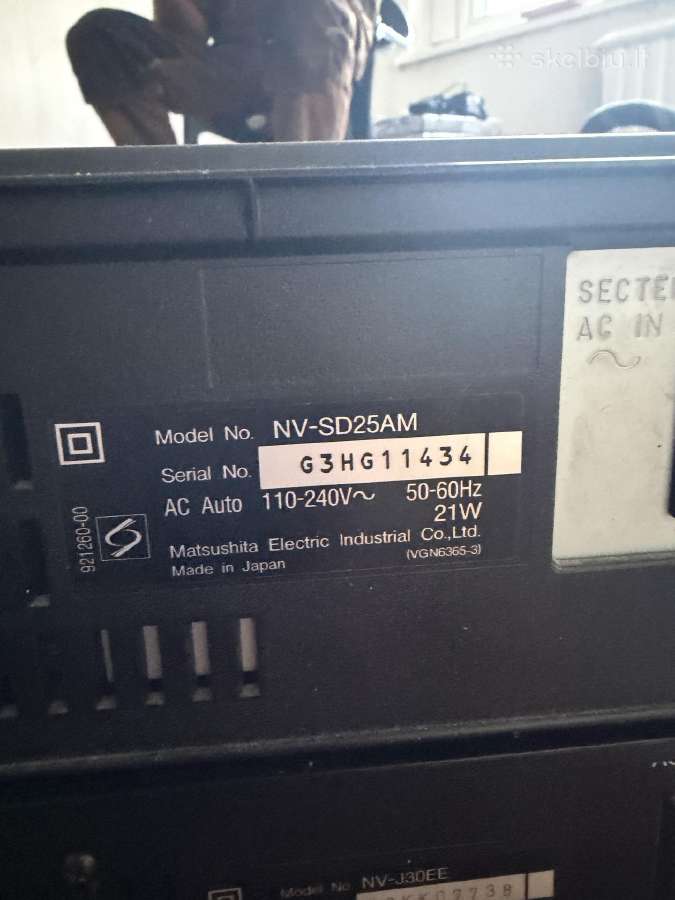 Panasonic Vhs vaizdo grotuvai - nuotraukos Nr. 4