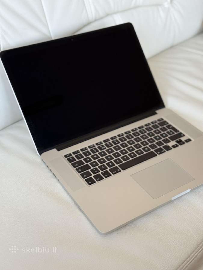 MacBook Pro 15" (Mid 2015) i7 / 16gb / 500gb SSD - nuotraukos Nr. 9