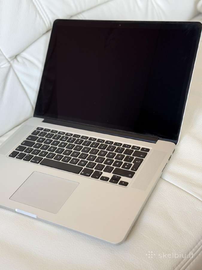 MacBook Pro 15" (Mid 2015) i7 / 16gb / 500gb SSD - nuotraukos Nr. 10