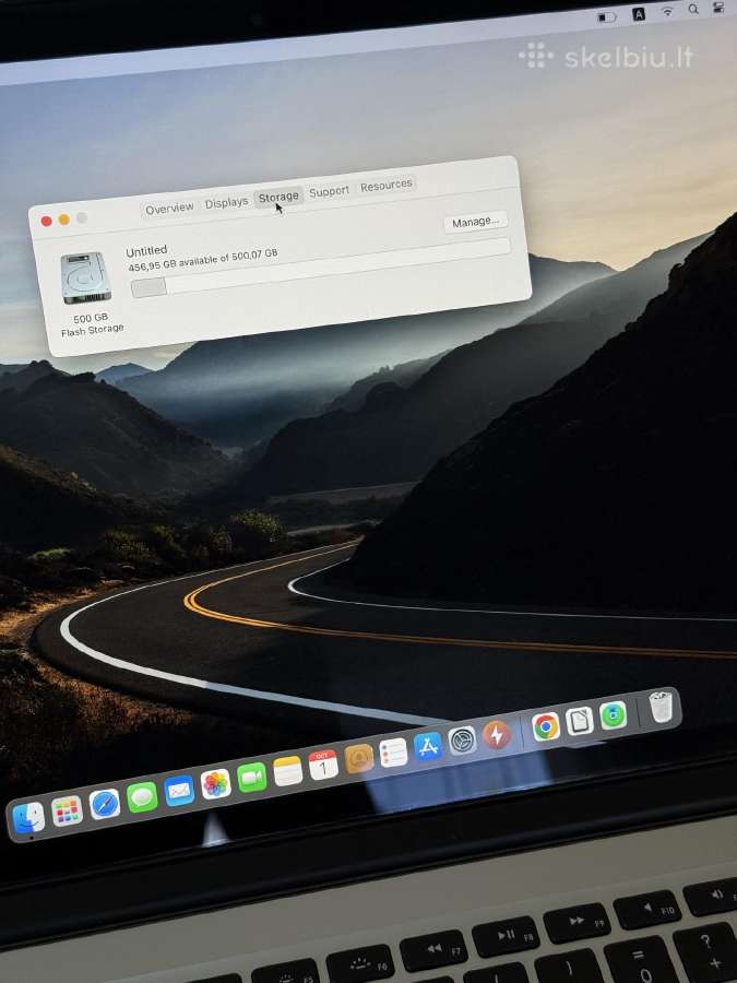 MacBook Pro 15" (Mid 2015) i7 / 16gb / 500gb SSD - nuotraukos Nr. 12