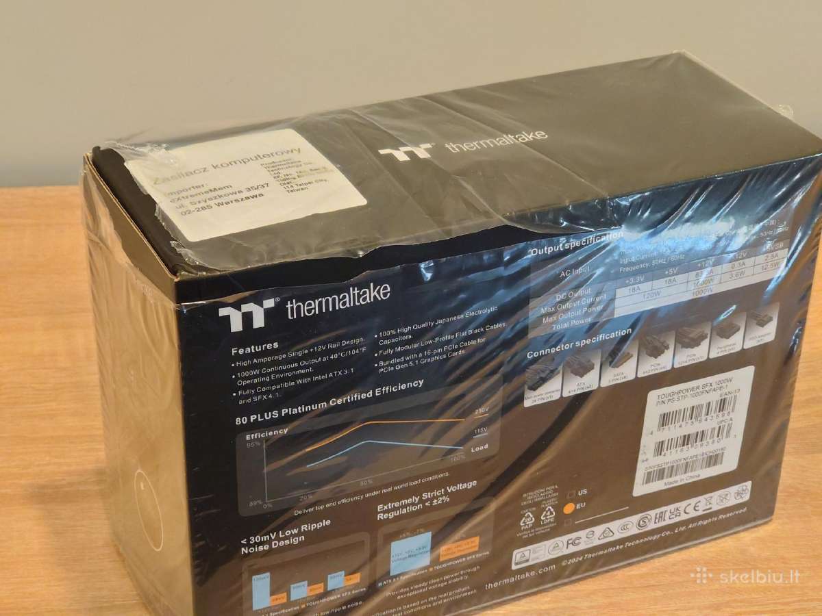 Thermaltake Toughpower Sfx 1000w Platinum - nuotraukos Nr. 3