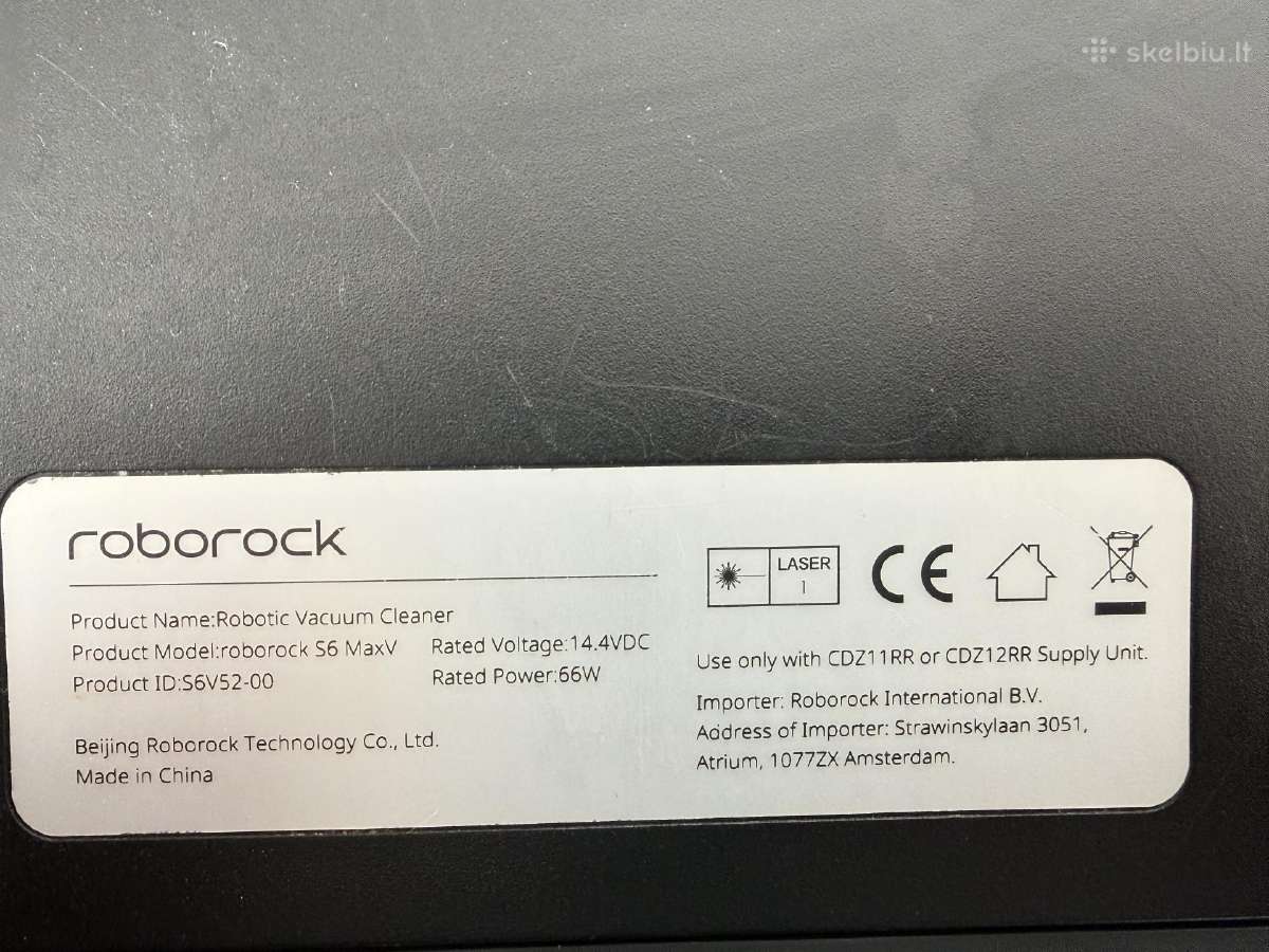 Roborock s6 maxv - nuotraukos Nr. 3