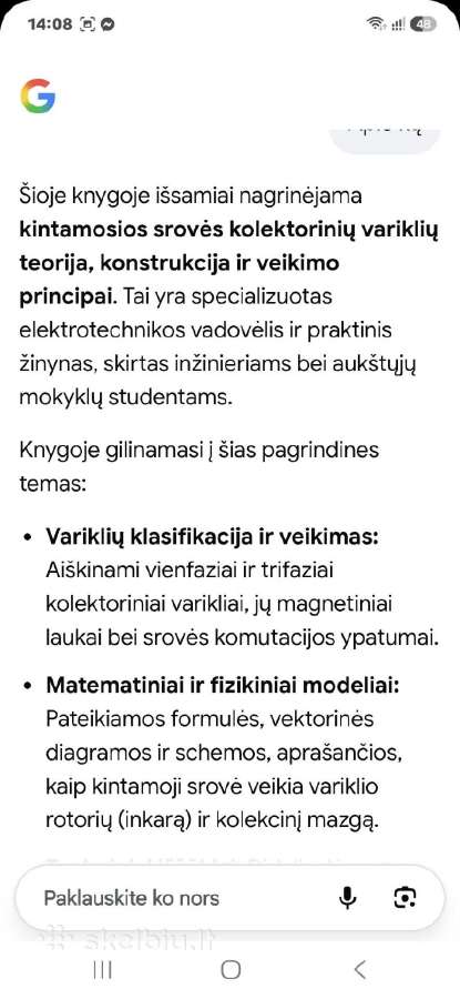 Kintamosios srovės kolektoriniai varikliai - nuotraukos Nr. 5