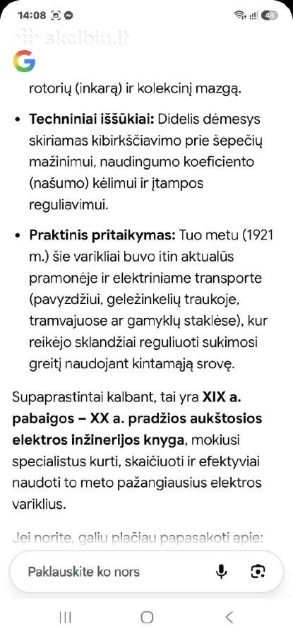 Kintamosios srovės kolektoriniai varikliai - nuotraukos Nr. 6