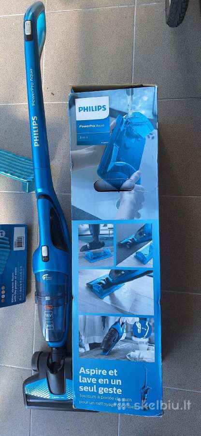 Belaidis dulkių siurblys-šluota „Philips Powerpro - nuotraukos Nr. 2