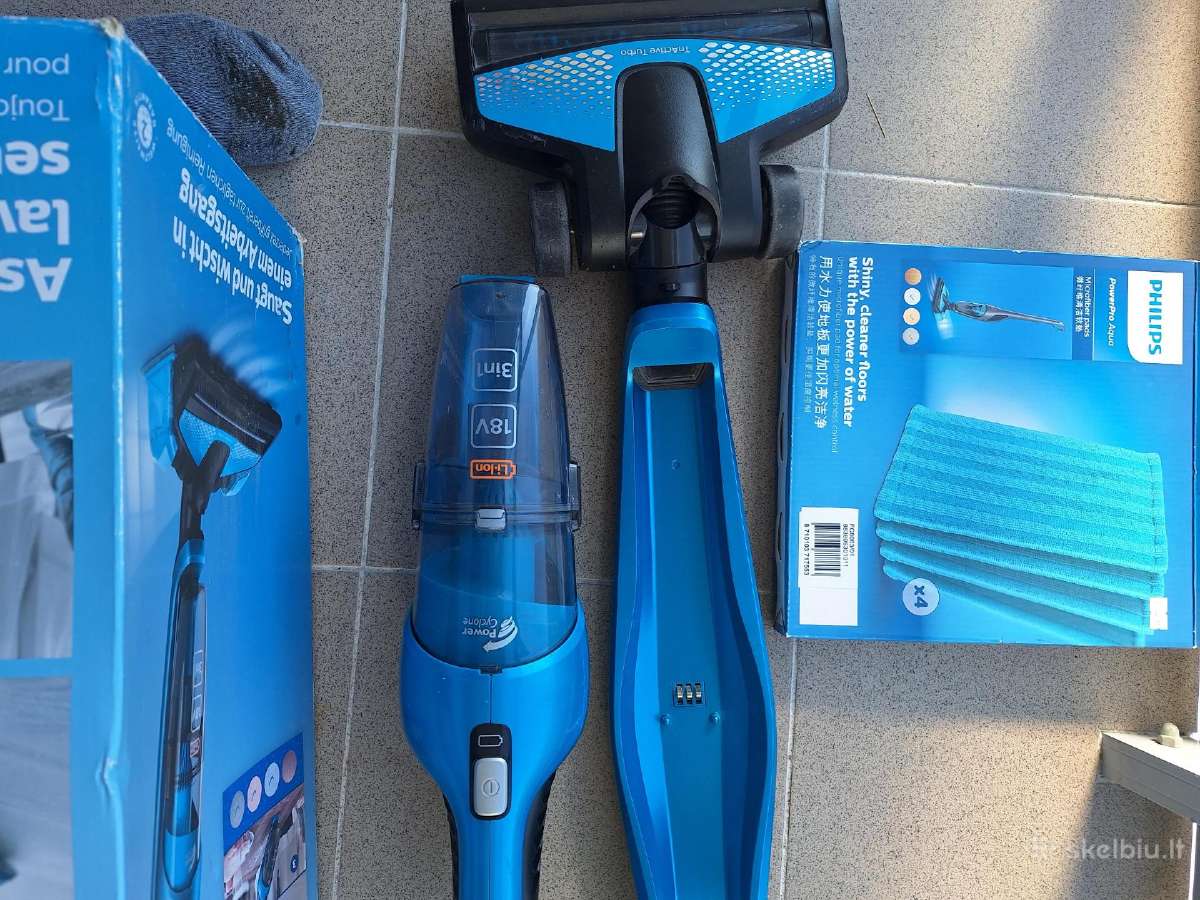 Belaidis dulkių siurblys-šluota „Philips Powerpro - nuotraukos Nr. 5