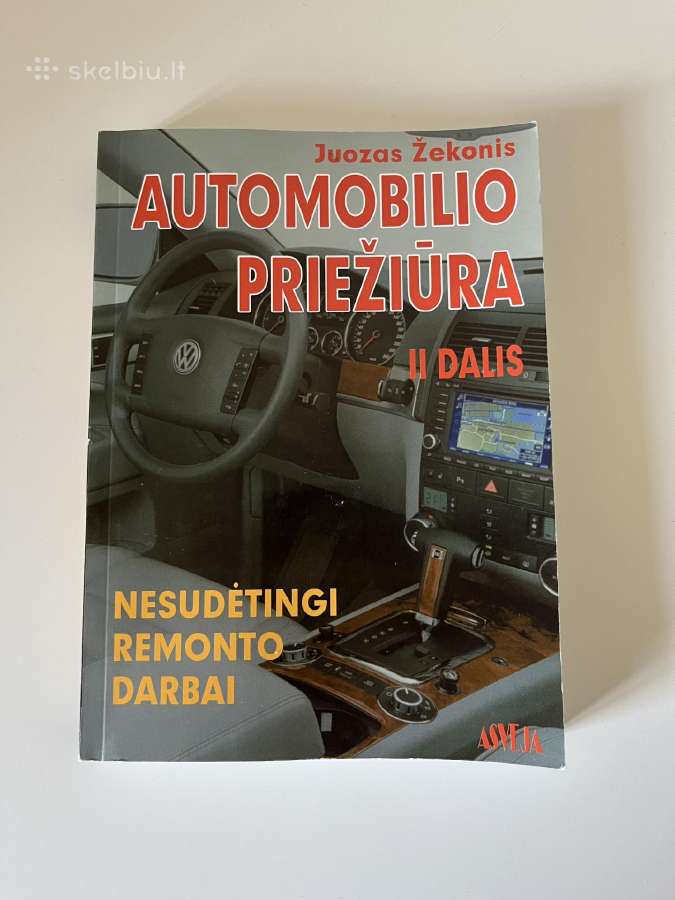 Juozas Žekonis Automobilio priežiūra 1 ir 2 dalis - nuotraukos Nr. 3
