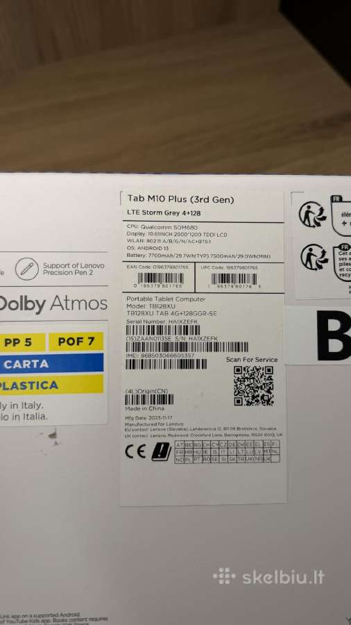 Lenovo Tab M10 Plus ir Idea Pad - nuotraukos Nr. 4