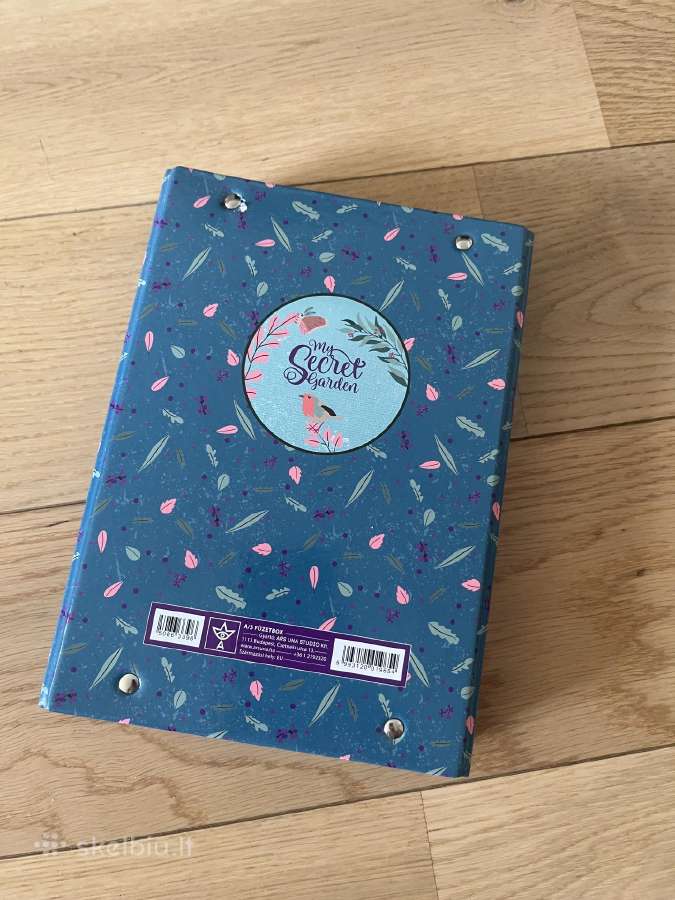 Dėklas sąsiuviniams „Secret Garden“, su guma, A5 - nuotraukos Nr. 2