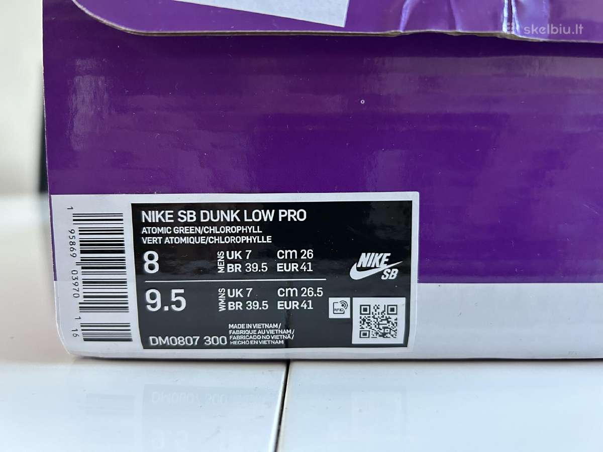 Nike Dunk Low kedai - nuotraukos Nr. 13