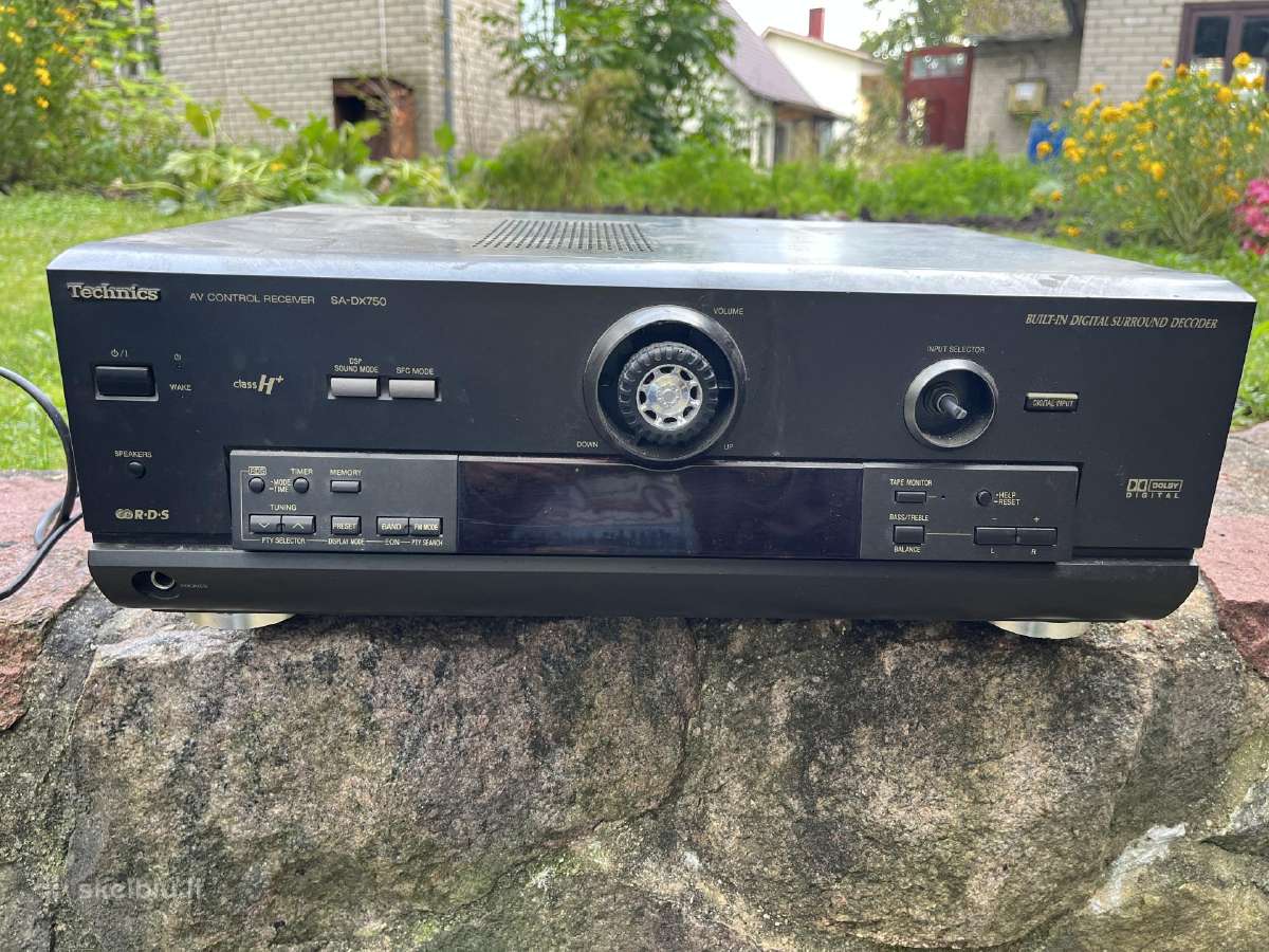 Technics Sa-dx750 AV resyveris - nuotraukos Nr. 2