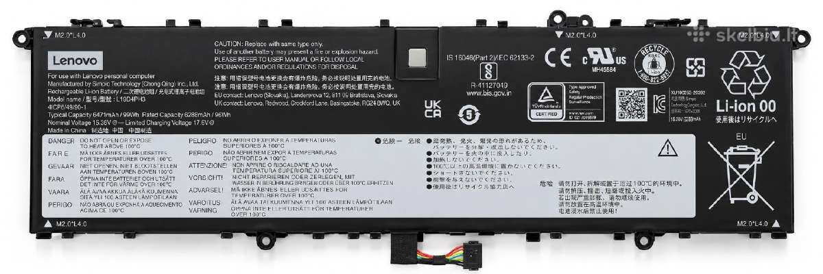 Lenovo Yoga Slim 7 Pro 14ihu5 82nc dalys - nuotraukos Nr. 5