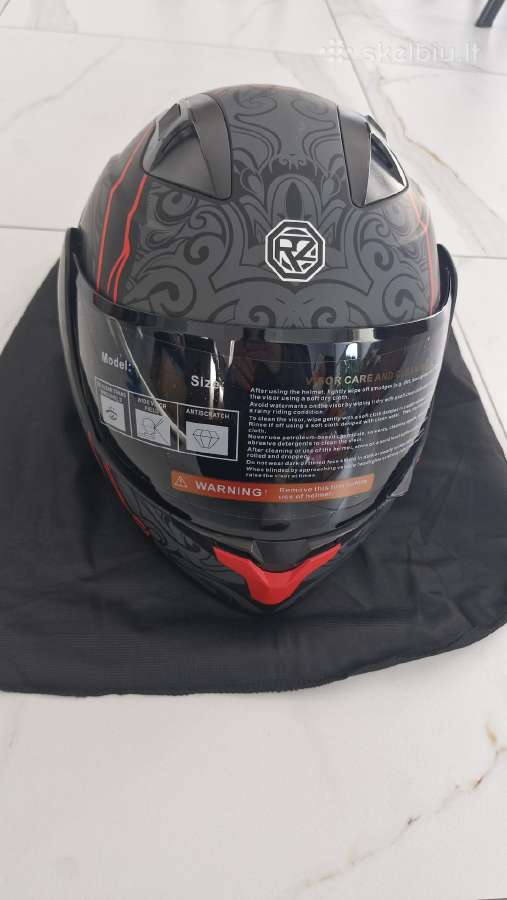 Motociklininko šalmas Rz - nuotraukos Nr. 2