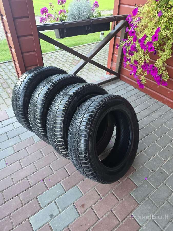 Ratlankiai R17 5x114.3, žieminės Hankook padangos - nuotraukos Nr. 3