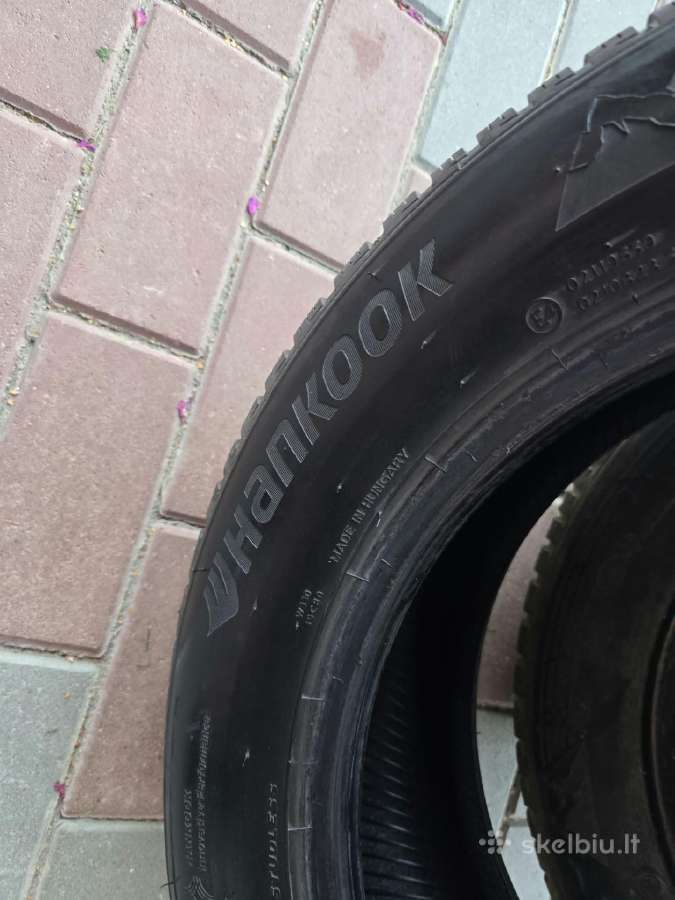 Ratlankiai R17 5x114.3, žieminės Hankook padangos - nuotraukos Nr. 5