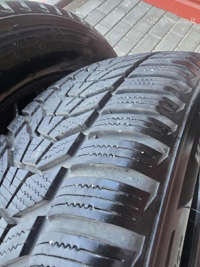 Ratlankiai R17 5x114.3, žieminės Hankook padangos - nuotraukos Nr. 6