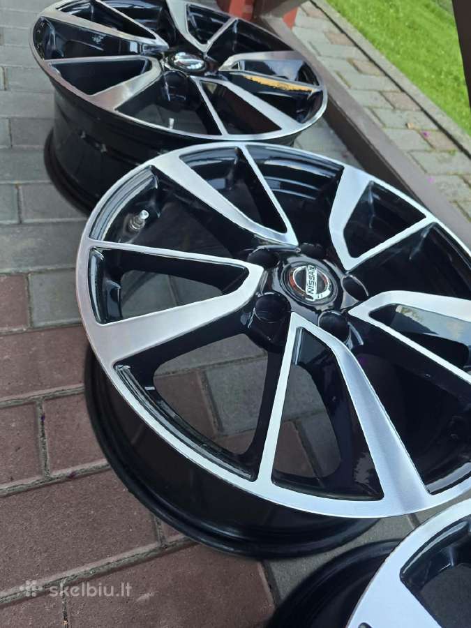 Ratlankiai R17 5x114.3, žieminės Hankook padangos - nuotraukos Nr. 7