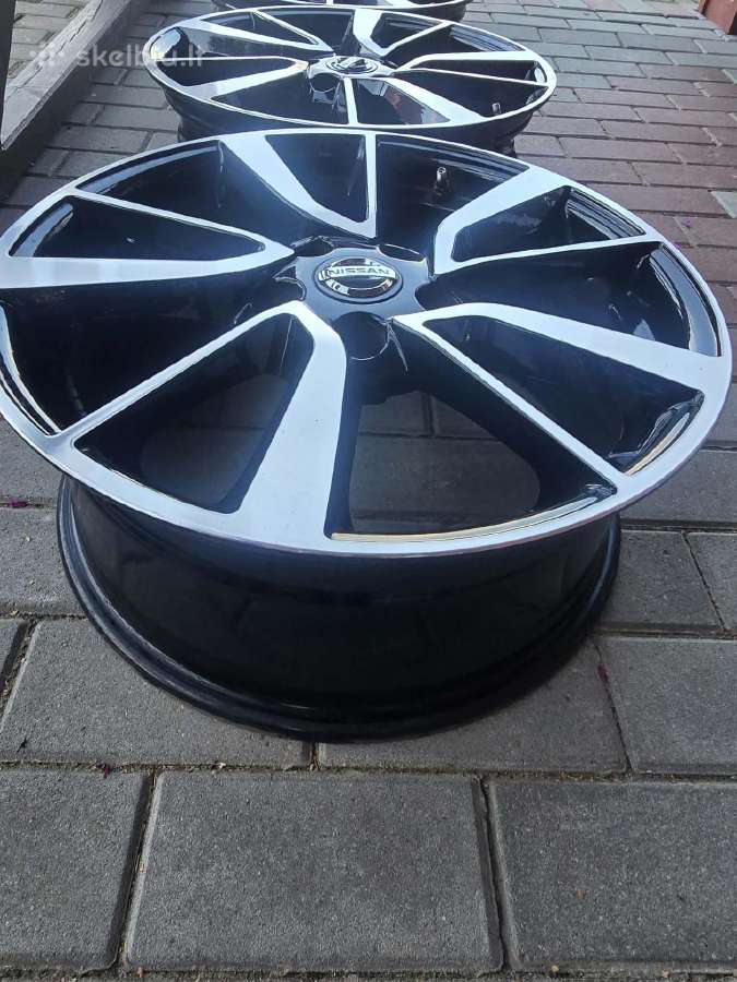 Ratlankiai R17 5x114.3, žieminės Hankook padangos - nuotraukos Nr. 8
