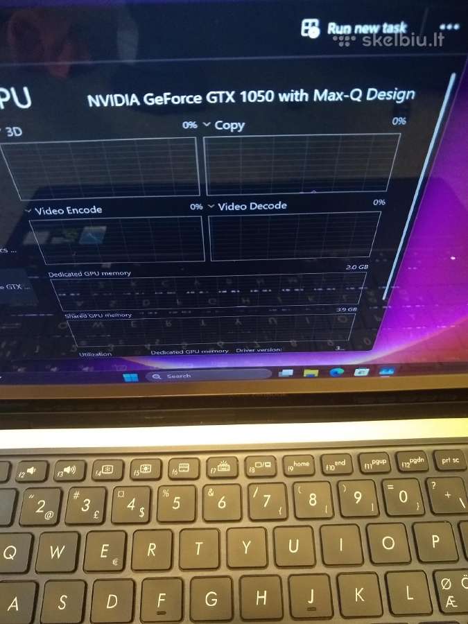 Zenbook Ux480 8265/500/gtx 1050 - nuotraukos Nr. 6
