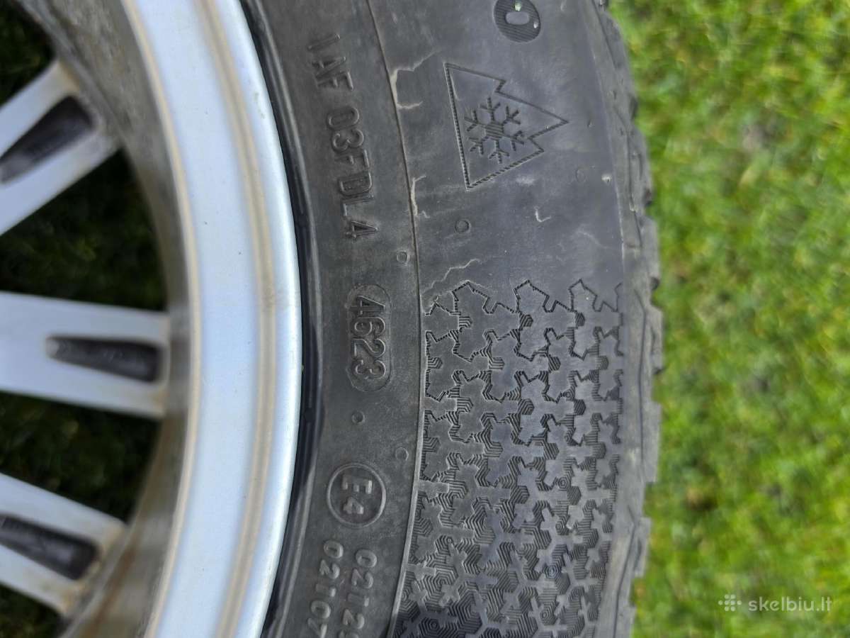 VW Passat ratlankiai su žieminėmis padangomis - nuotraukos Nr. 4