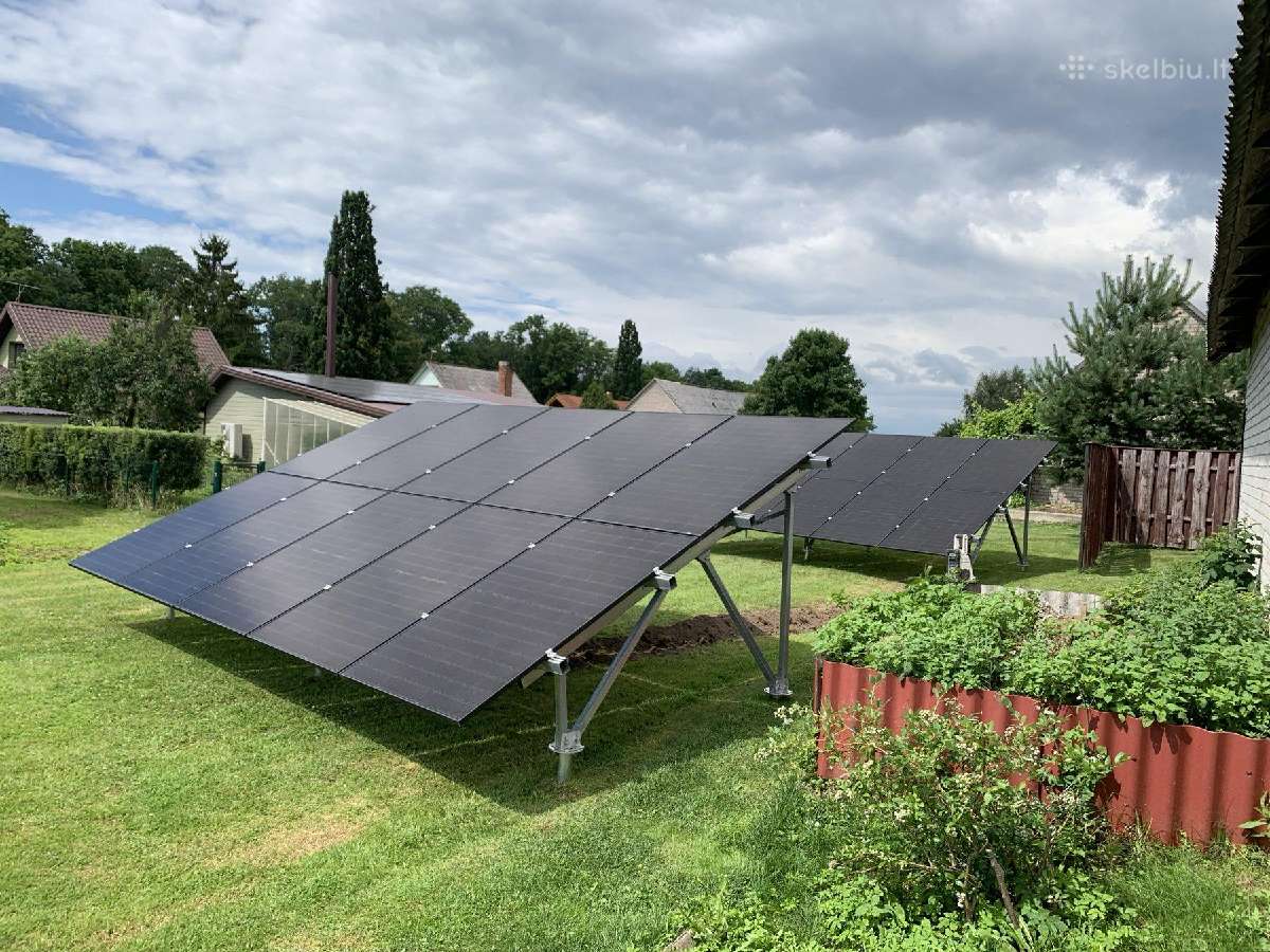 Saulės elektrinių komplektai su montavimu - nuotraukos Nr. 13
