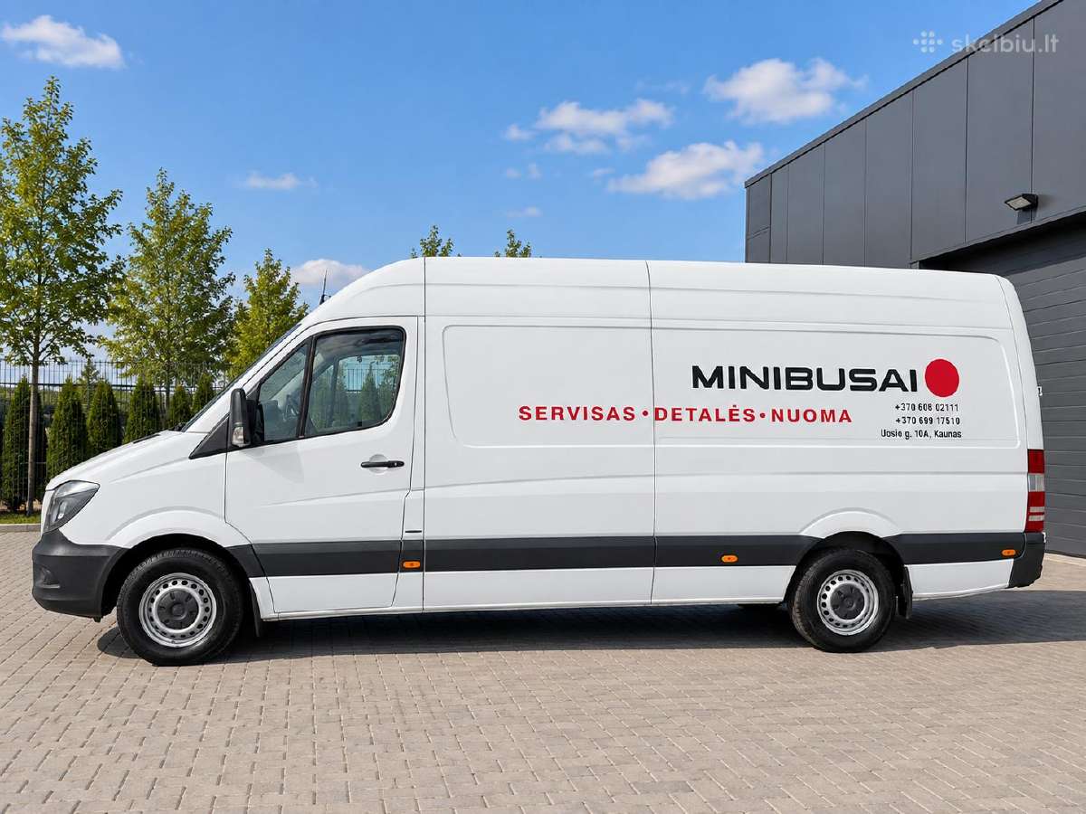 Mikroautobusu nuoma automatine pavaru deze - nuotraukos Nr. 4