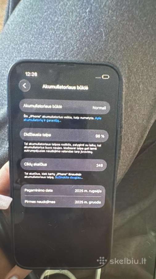 Parduodu iPhone 16e - nuotraukos Nr. 5
