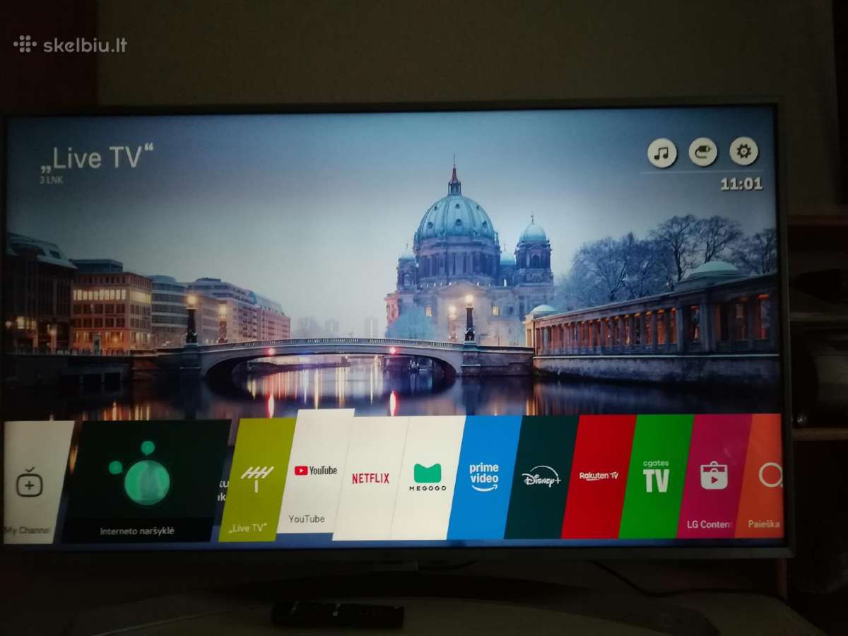 49colių 124cm LG Ultra HD 4k Smart televizorius - nuotraukos Nr. 11
