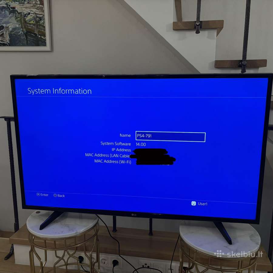 Ps4 Pro Bundle 1 TB– 2 Controllers, Camera - nuotraukos Nr. 9