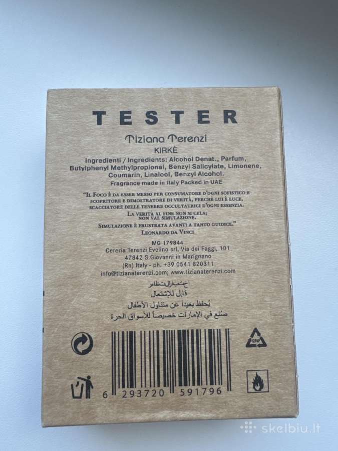 Naujas Tiziana Terenzi Kirke 65 ml-45 eur - nuotraukos Nr. 3