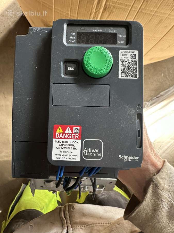 Dažnio keitikliai 0.75 - 1.5 kw - nuotraukos Nr. 5