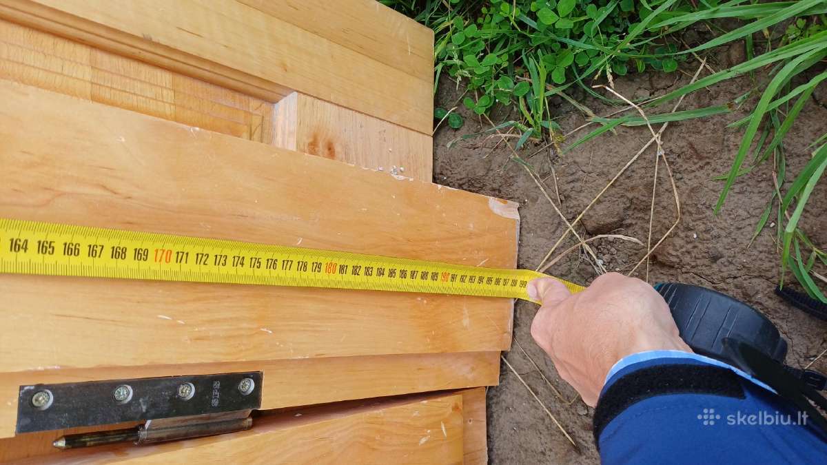 Vidaus durys gryno medžio klevas rimtos ir tvirtos - nuotraukos Nr. 4